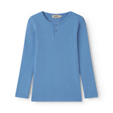 Tee LS, T-shirt - Surf Blue