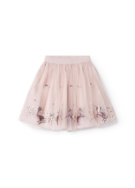 Tulle Skirt For Children With Unicorn, Glitter And Layers – MarMar