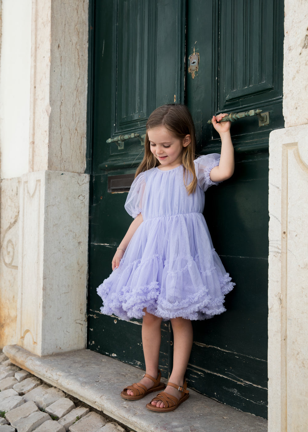 marmar copenhagen dark green embroidered heart dress MarMar Copenhagen