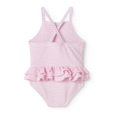 Swinnie Bathing Suit, Swim Suit - Pink Stripe
