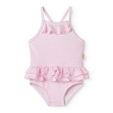 Swinnie Bathing Suit, Swim Suit - Pink Stripe