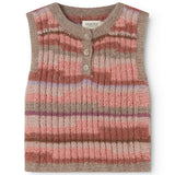 Talvar, Knit Vest - Multicolour Girl