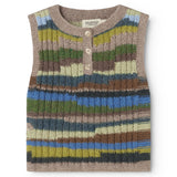Talvar, Knit Vest - Multicolour Boy