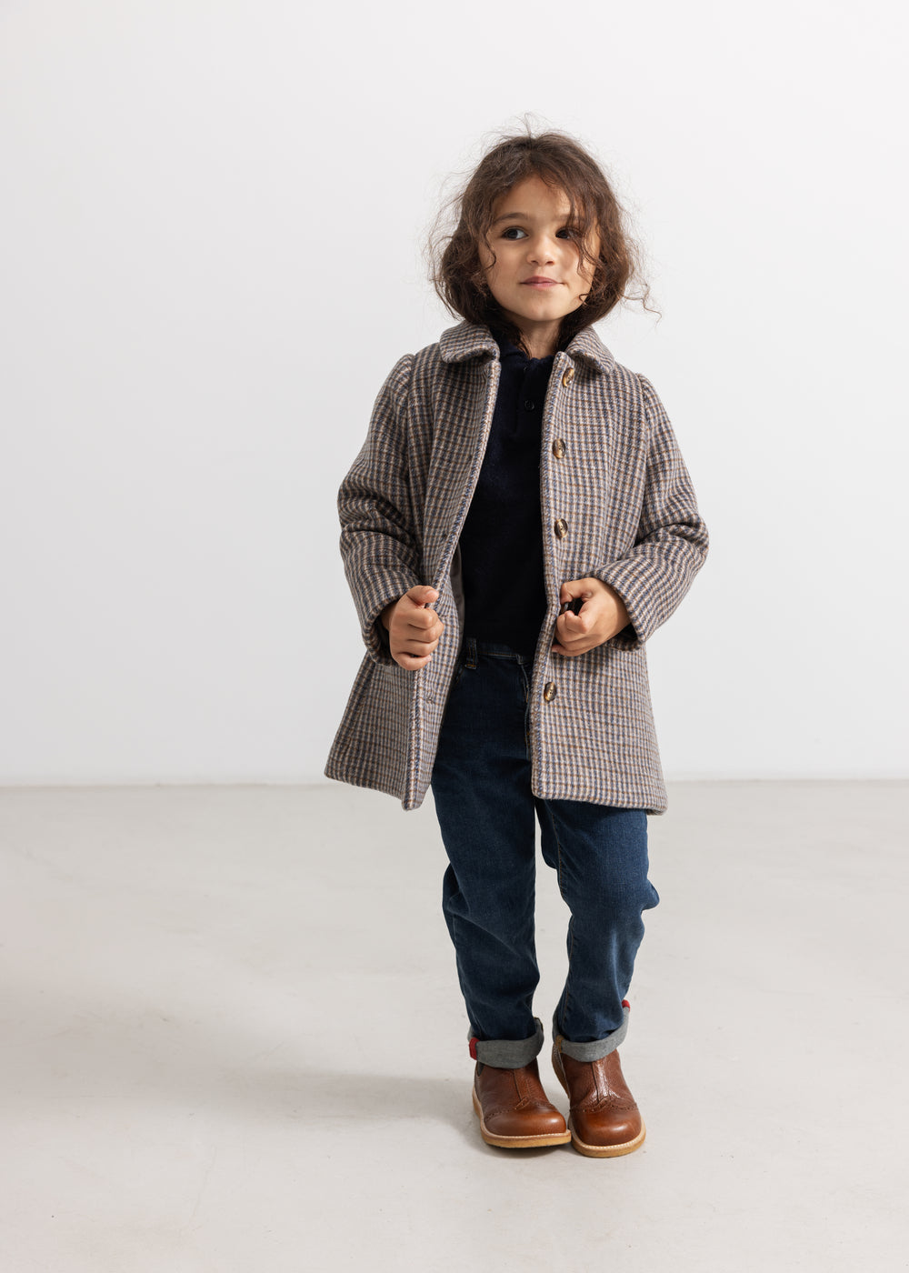 Olive Jacket, Wool Jacket - Heritage Check