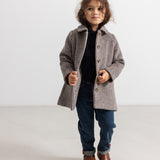 Olive Jacket, Wool Jacket - Heritage Check