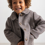 Oval Jacket, Wool Jacket - Heritage Check