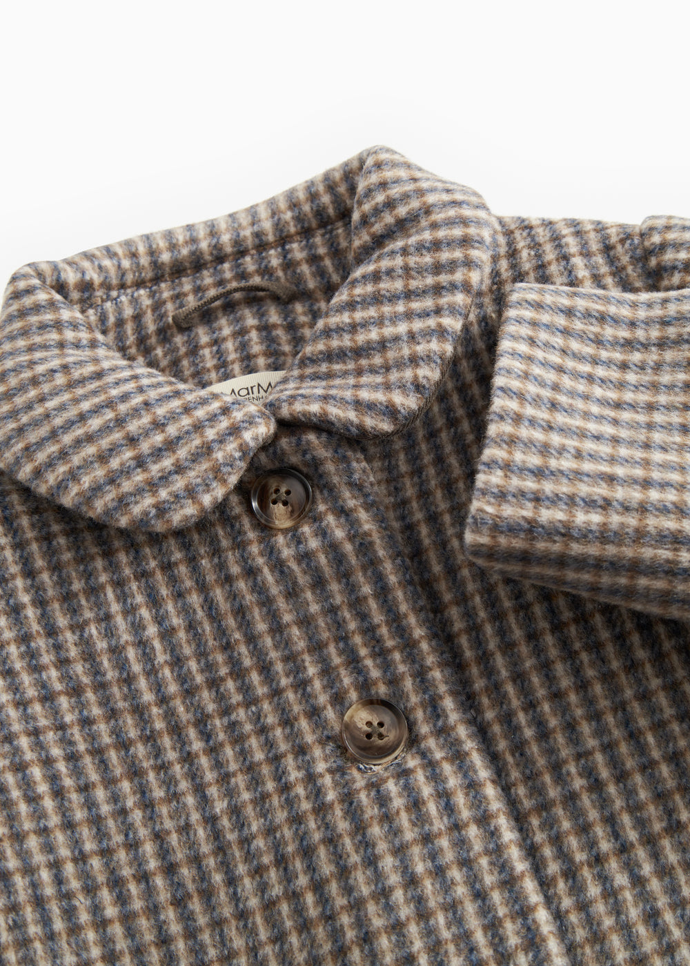 Oval Jacket, Wool Jacket - Heritage Check