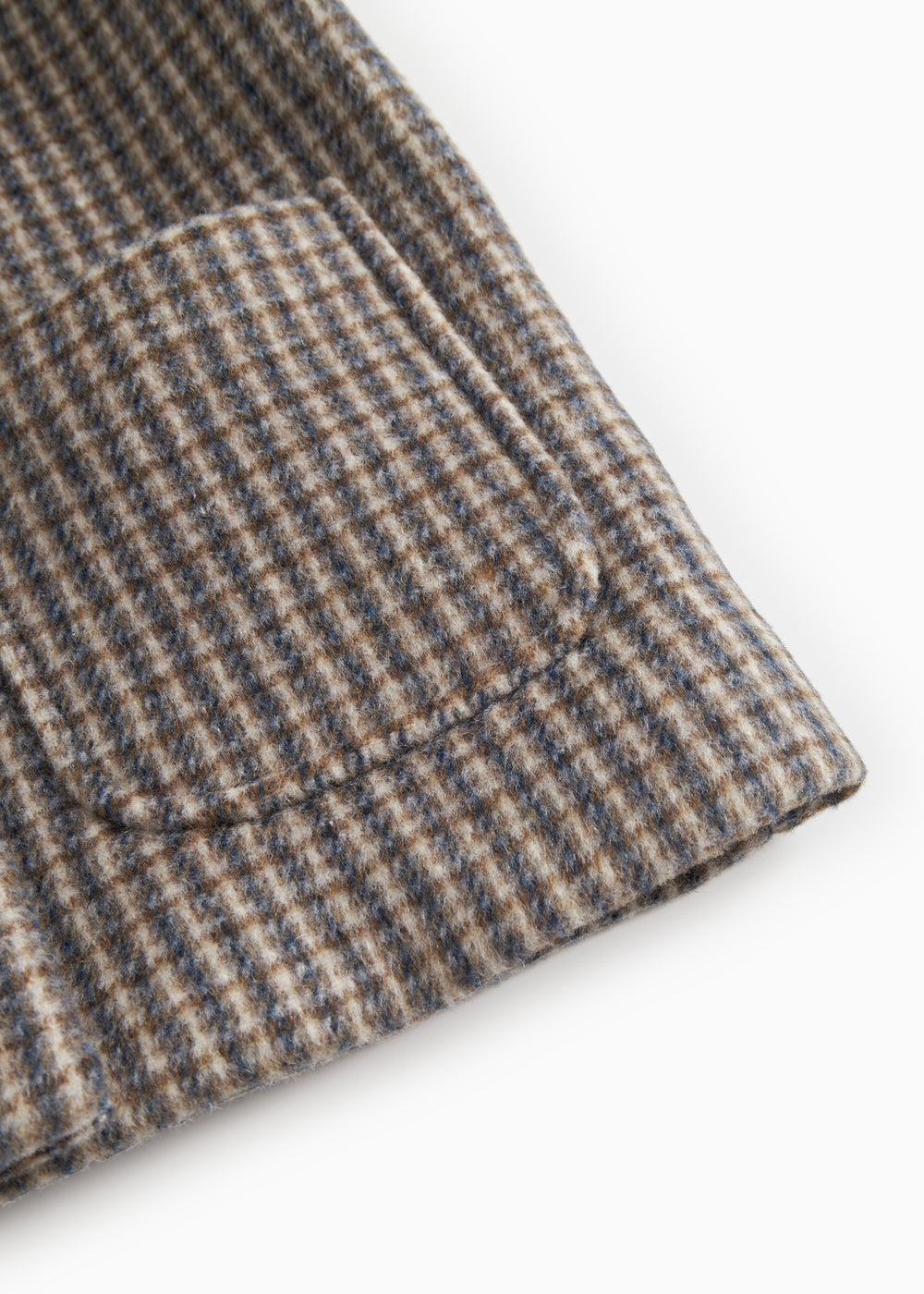 Oval Jacket, Wool Jacket - Heritage Check