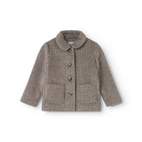 Oval Jacket, Wool Jacket - Heritage Check