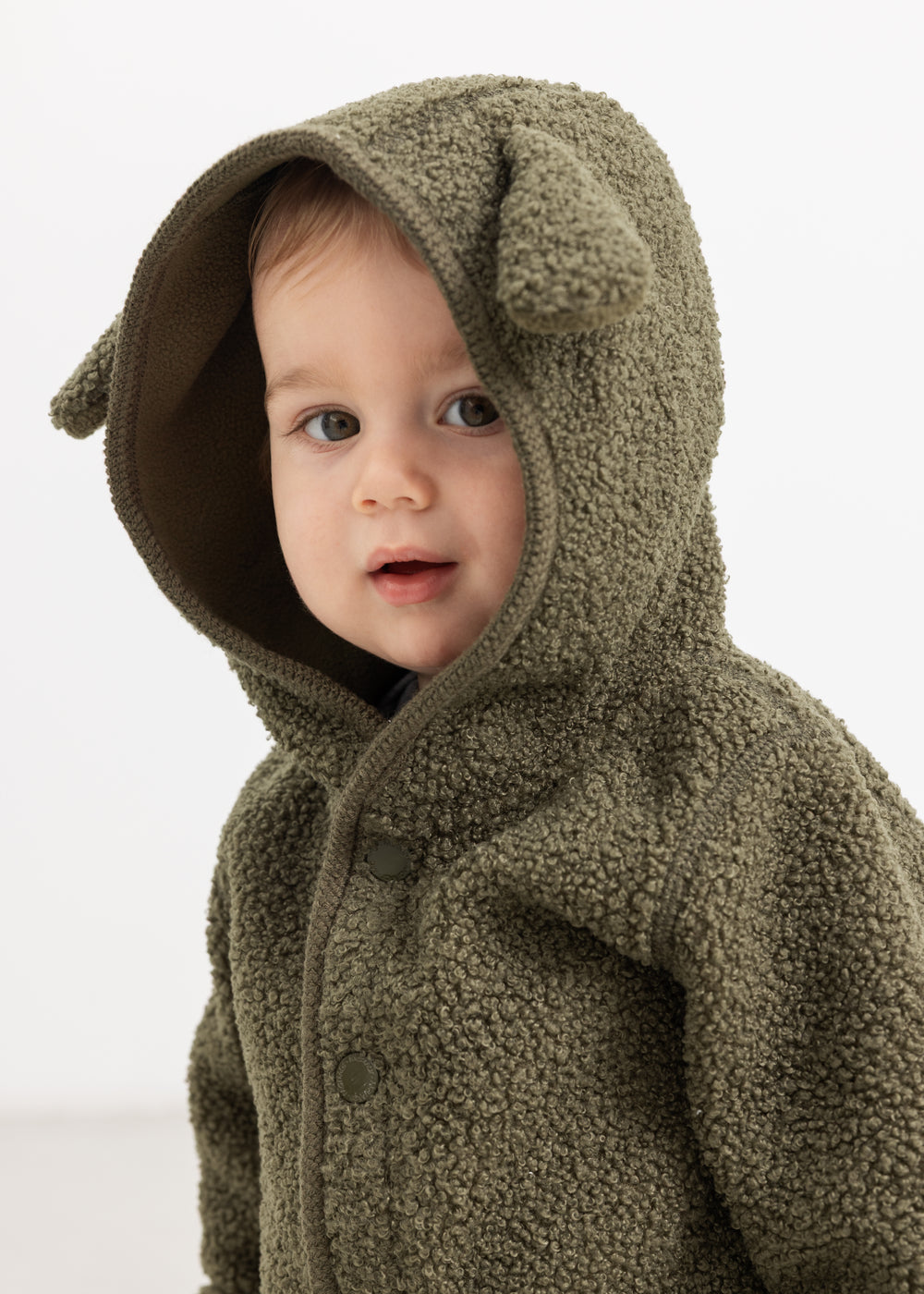 Olini Jacket, Teddy Jacket - Crocodile