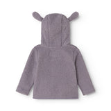 Olini Jacket, Teddy Jacket - Purple Suede