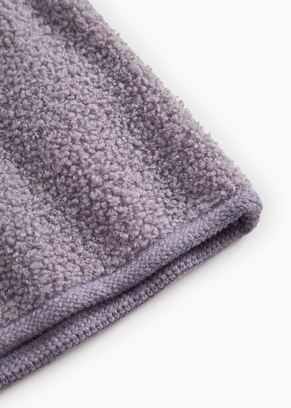 Olini Jacket, Teddy Jacket - Purple Suede