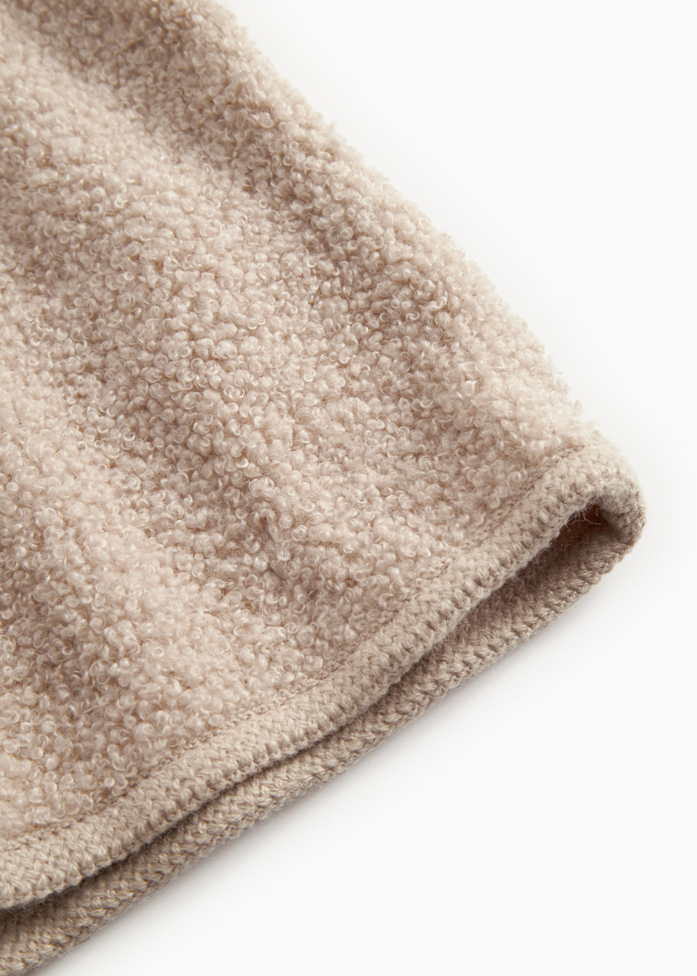 Olini Jacket, Teddy Jacket - Muddy Melange
