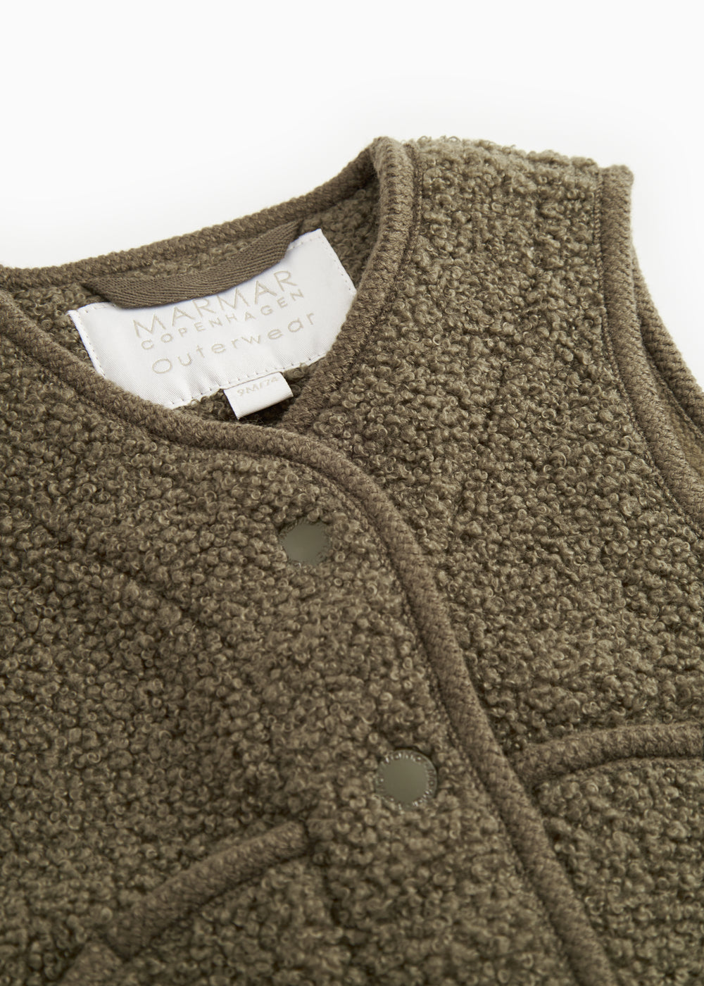 Ollas Waistcoat, Teddy Vest - Crocodile