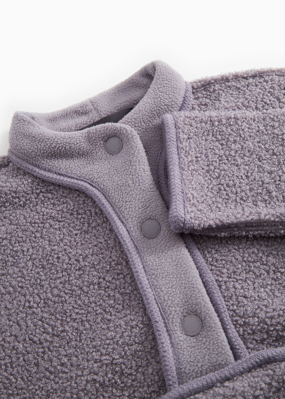 Oy Anorak, Teddy Anorak - Purple Suede