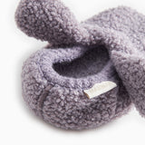 Abal Lamb, Teddy Booties - Purple Suede