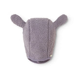 Aki Lamb, Teddy Hat - Purple Suede