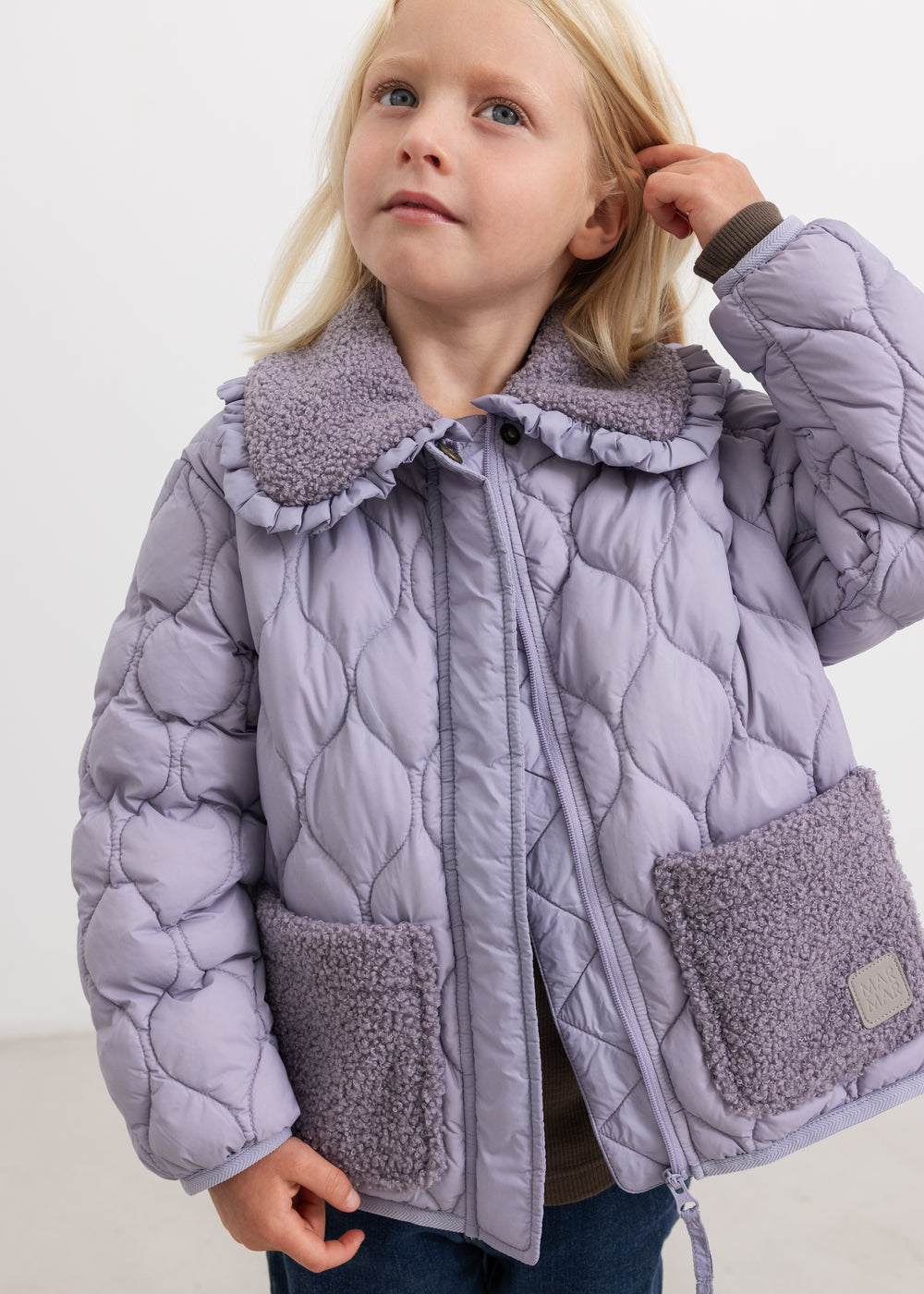 Orleans Jacket, Puffer Jacket - Dried Lavender