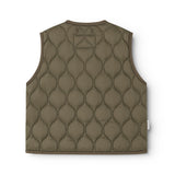 Oris Waistcoat, Puffer Vest - Crocodile