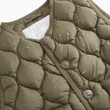 Oris Waistcoat, Puffer Vest - Crocodile