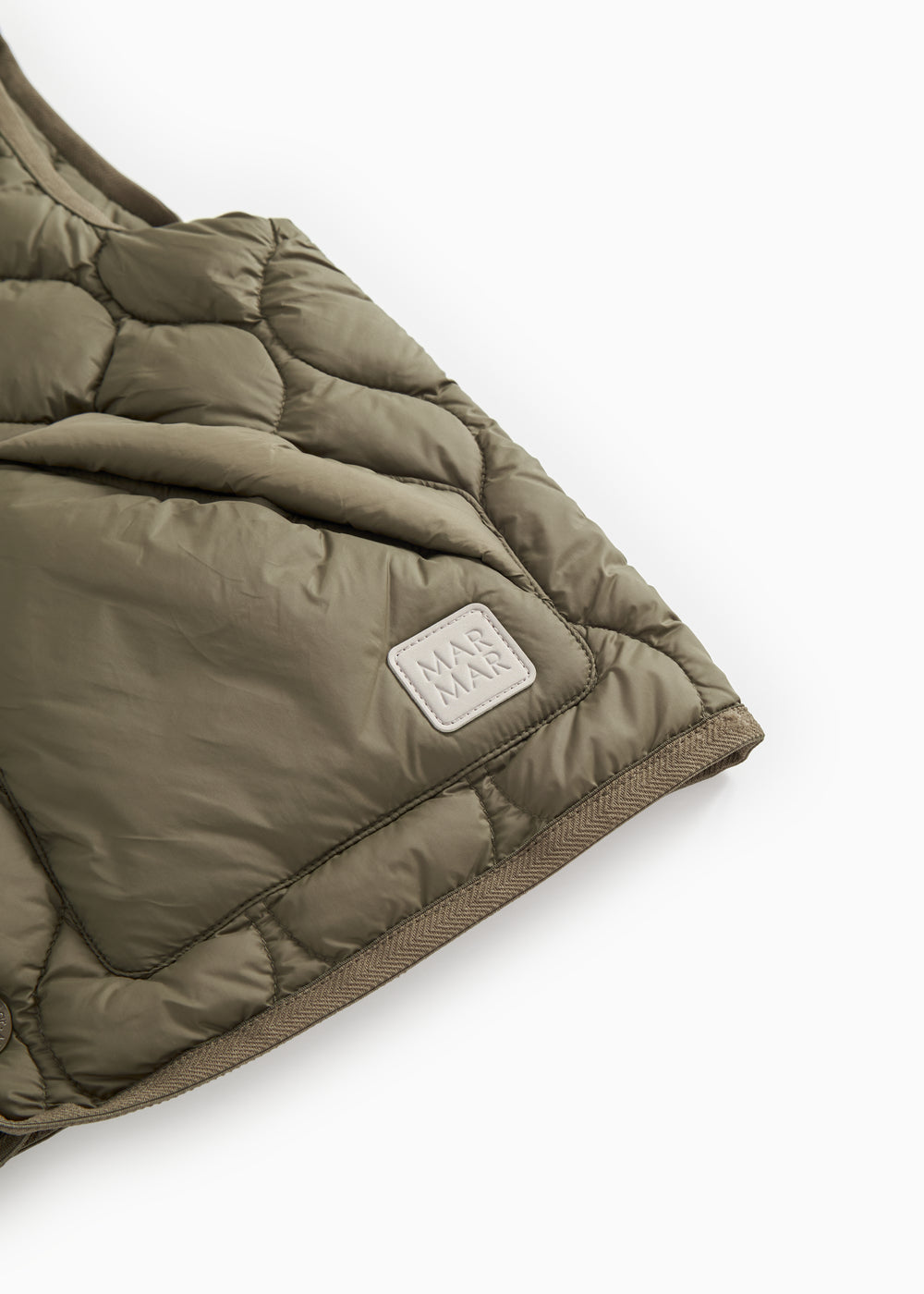 Oris Waistcoat, Puffer Vest - Crocodile