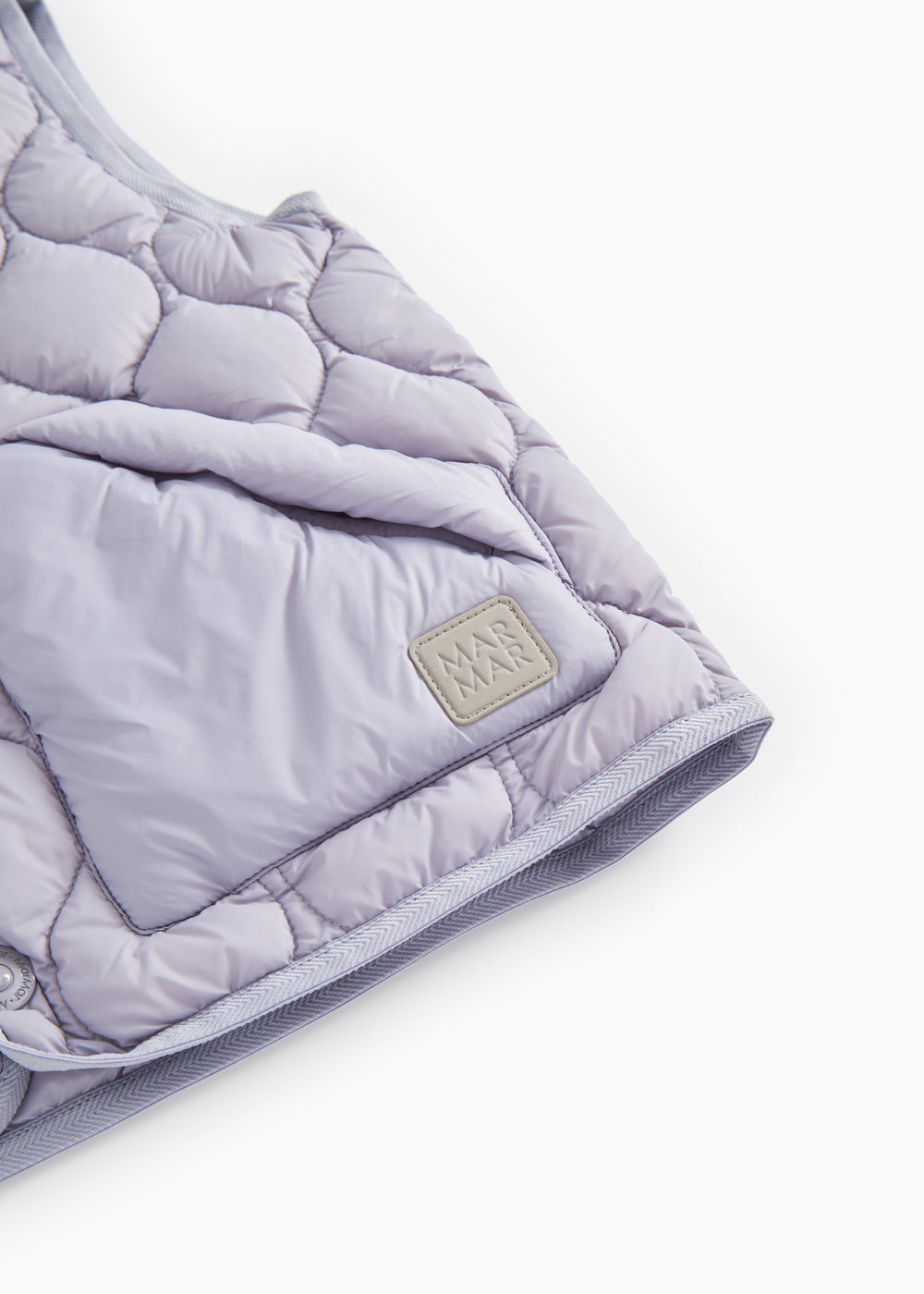 Oris Waistcoat, Puffer Vest - Dried Lavender