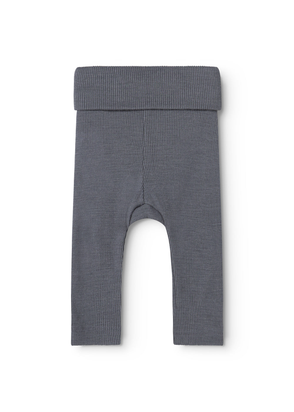 Piva dark gray pants with ribbed lining and a step opening.