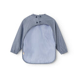 Apron LS, Dining Apron - Blue Stripes