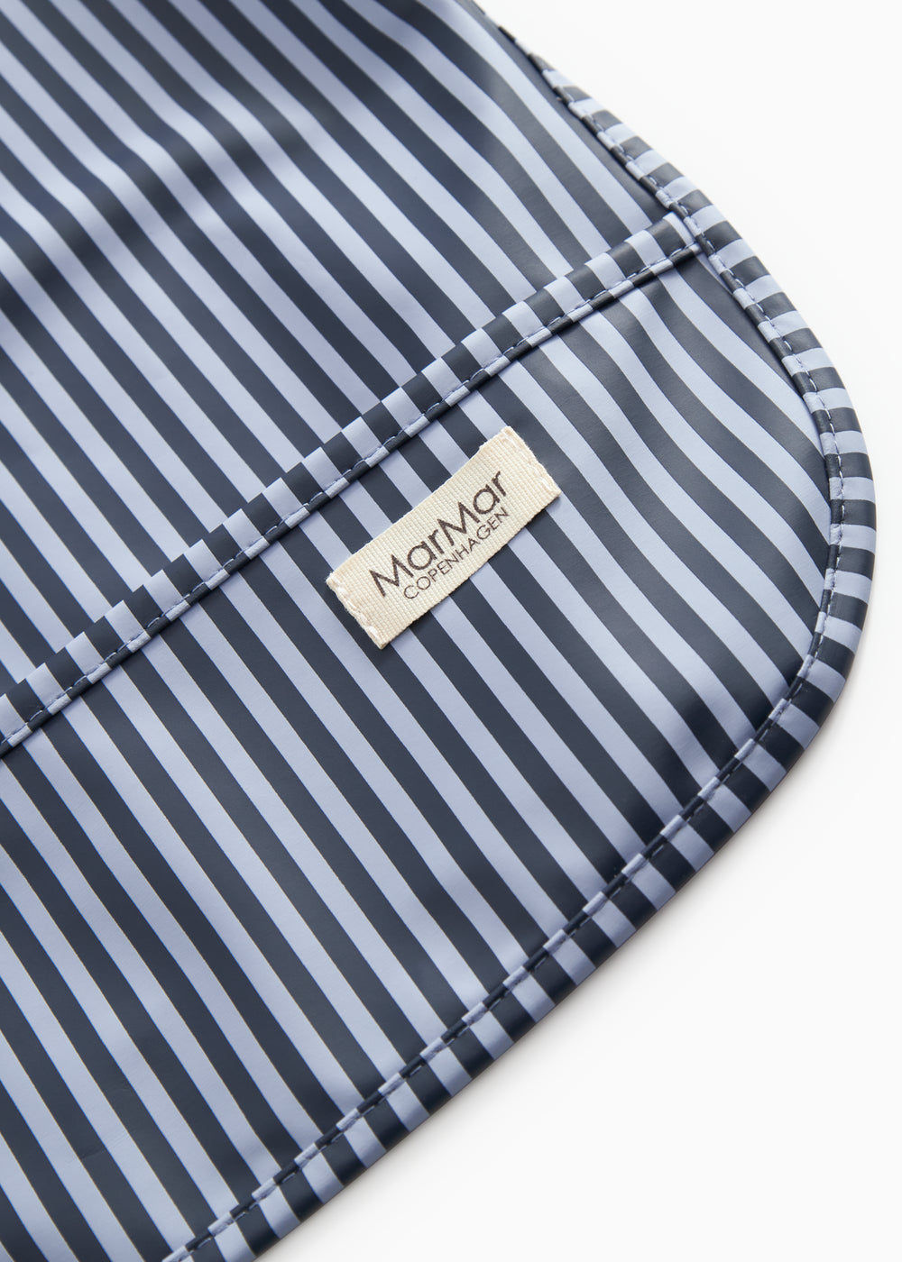 Apron LS, Dining Apron - Blue Stripes