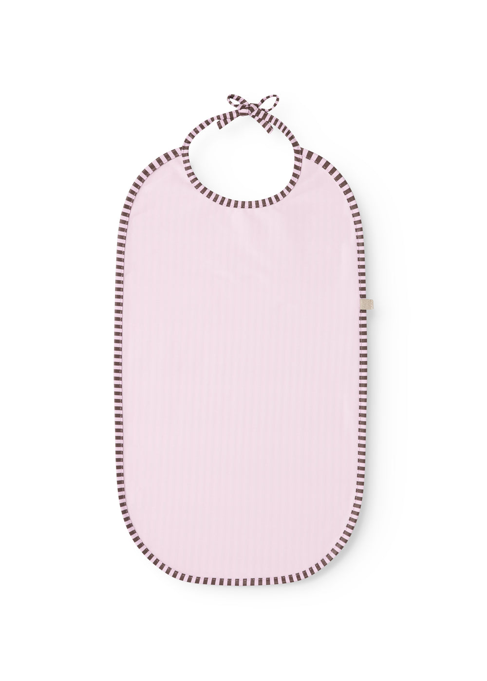 Bib Long, Bib - Pink Brown Stripes