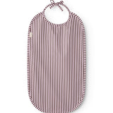 Bib Long, Bib - Pink Brown Stripes