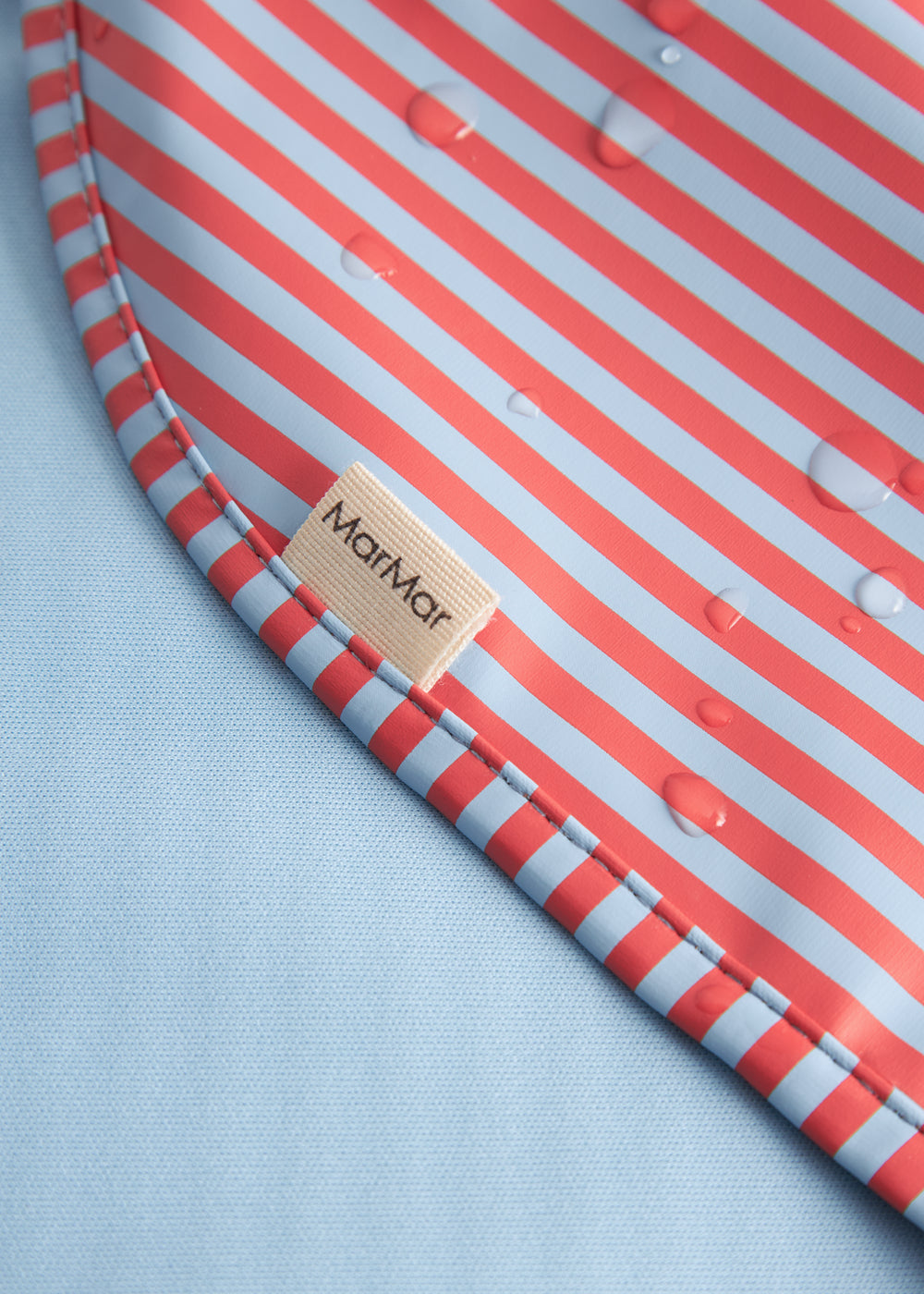 Bib Long, Bib - Blue Red Stripes