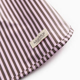 Arty Apron, Dining Apron - Pink Brown Stripes