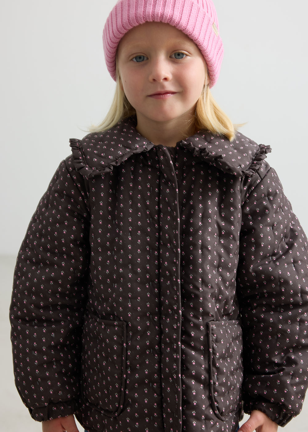 Oivira Jacket, Thermal Jacket - Flower Stripe