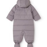Lil baby jumpsuit set with hood and down stripes