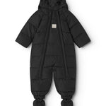 Sort jacket in quilted puffer with hood, zipper and detachable feet