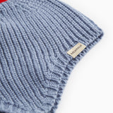 Aly Baby Pompom, Knit Hat - Bright Sky