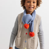 Taju, Knit Vest - Barely Beige