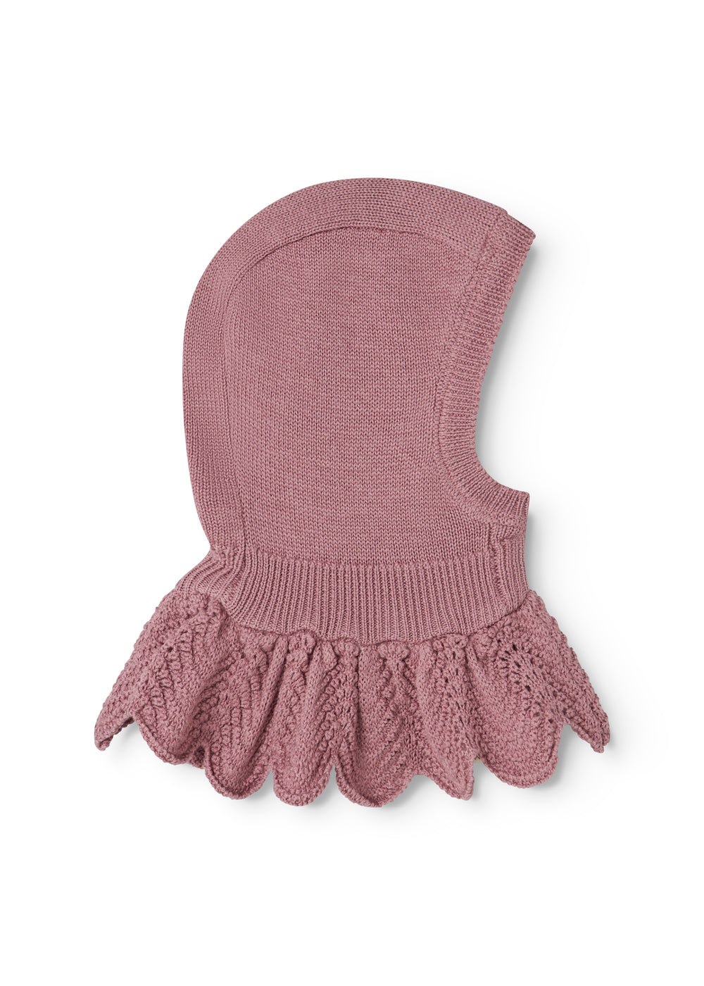 Rosé brown stripe with pork edge and ribbed edge