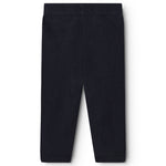Powy khaki shorts and indigo with ribbing and straight, tight-fitting fit.