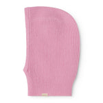 Amaro Kashmir hue and rose ribstripe with cuff and small logo on the lining.