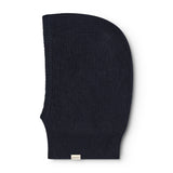 Kashmir hue in dark indigo with round shape and seamless edge