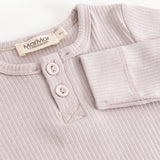 Body LS, Bodysuit - Cloud Gray