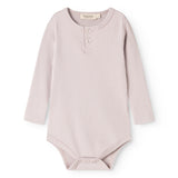 Body LS, Bodysuit - Cloud Gray