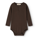 Body LS, Bodysuit - Dark Roast