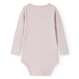 Plain Body LS, Bodysuit - Cloud Gray