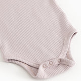 Plain Body LS, Bodysuit - Cloud Gray