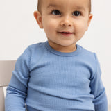 Plain Body LS, Bodysuit - Blue Heaven