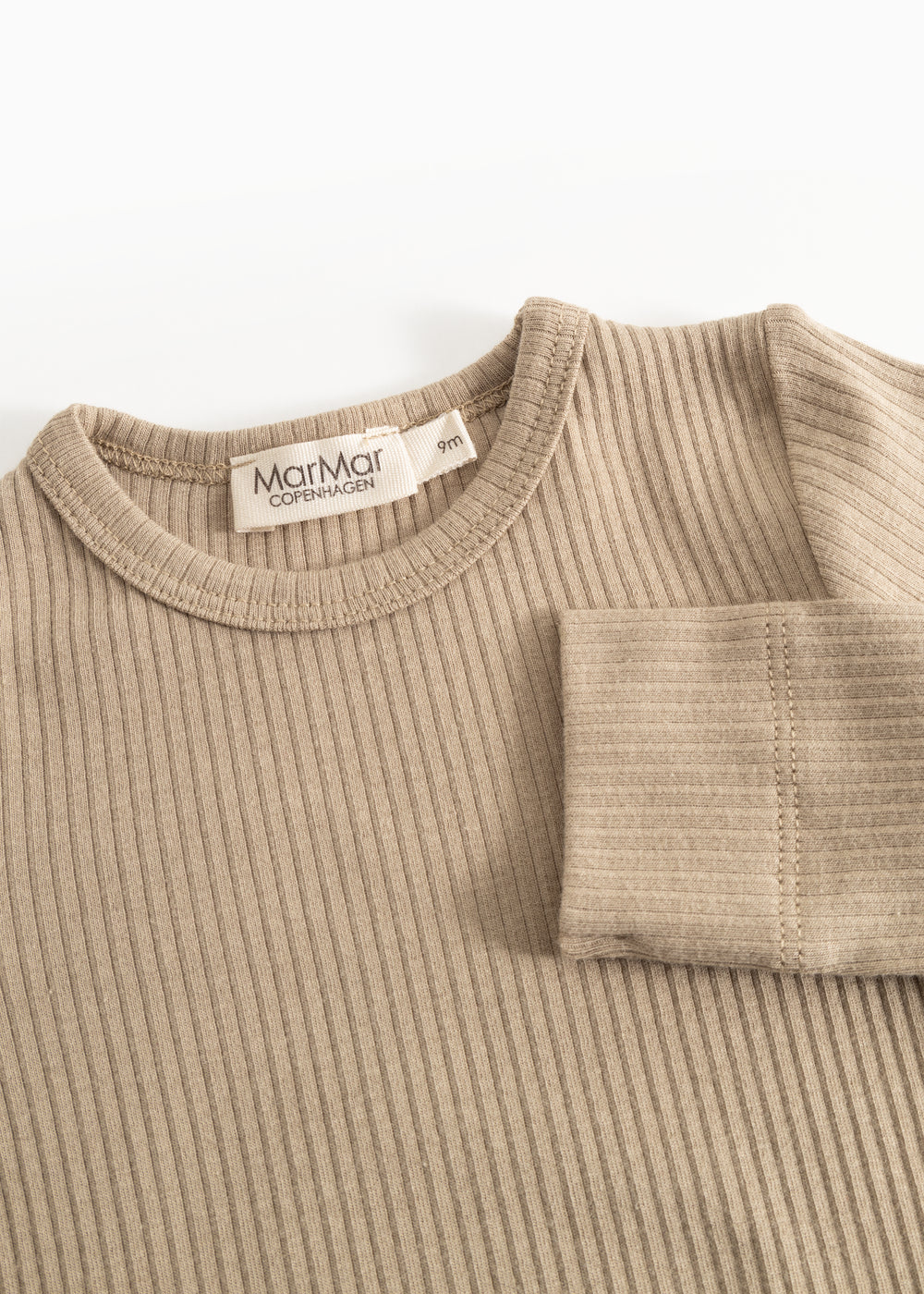 Plain Body LS, Bodysuit - Muddy