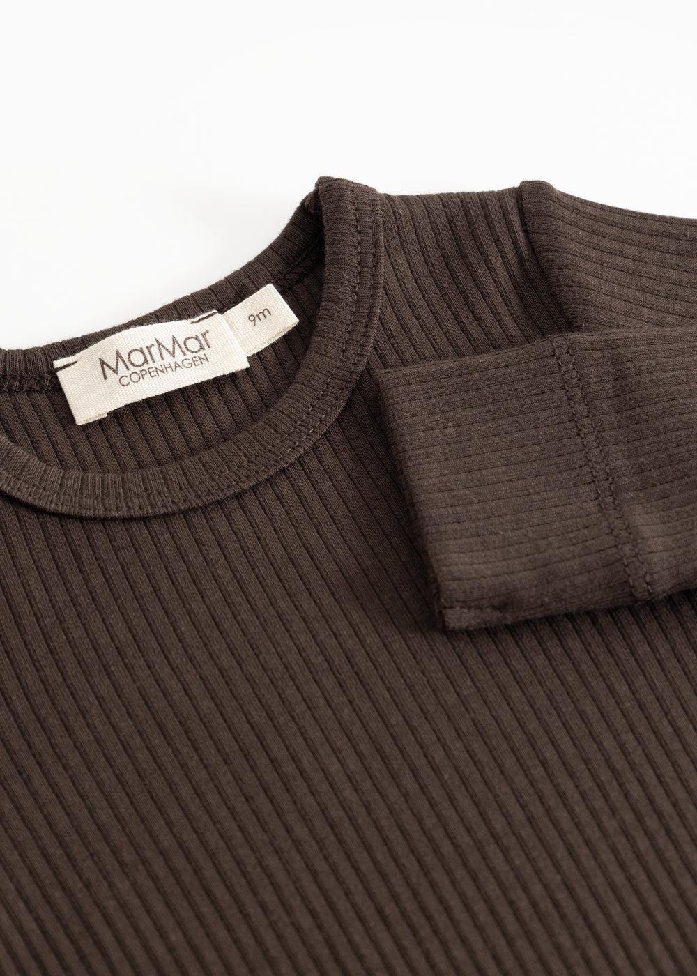 Plain Body LS, Bodysuit - Dark Roast